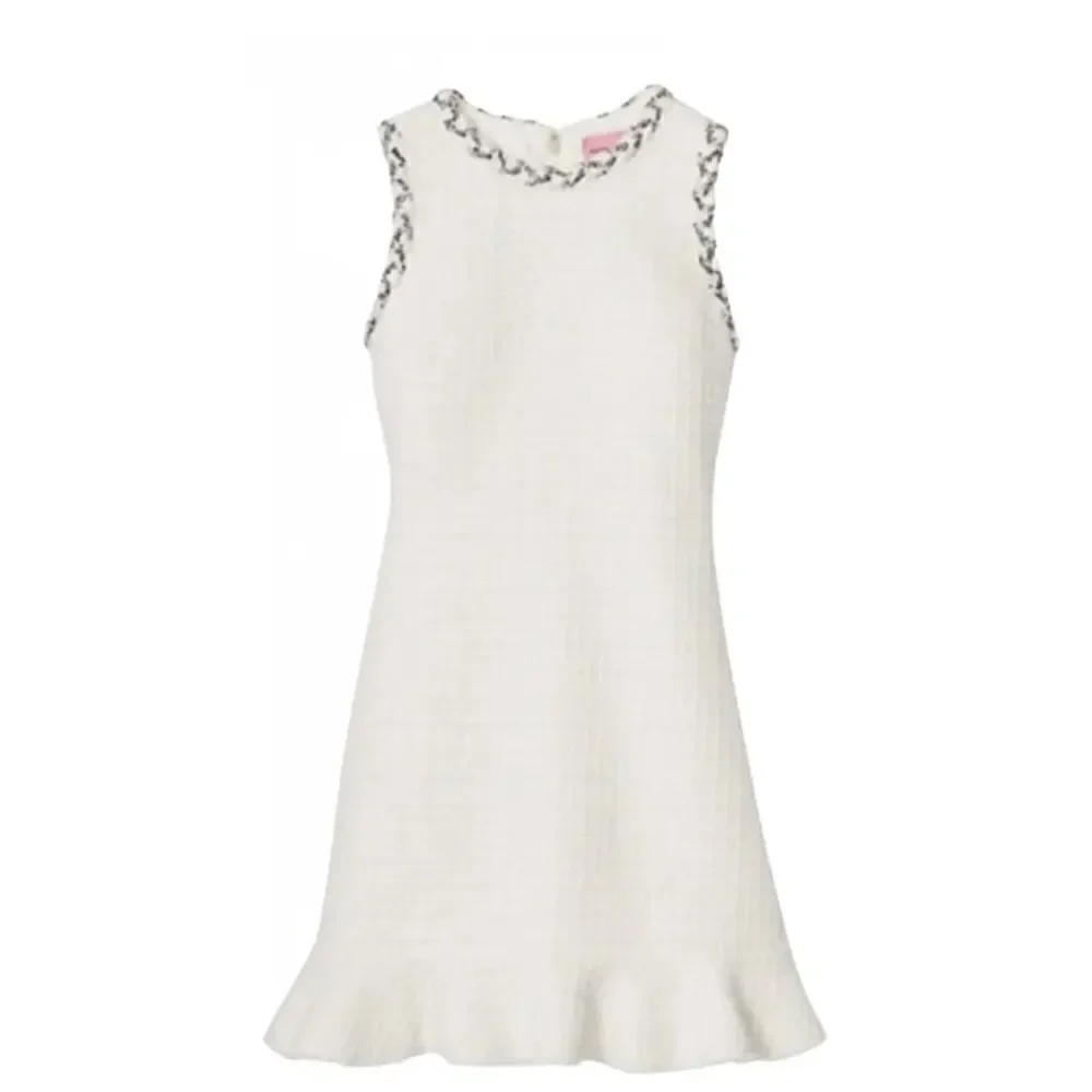 kate spade white tweed dress